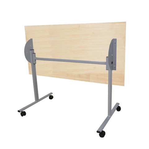 Стол складной "Эверест", 1200х600х760 мм, серый каркас, ЛДСП клен минпромторг под заказ 8 дней - МСК «Форвард»