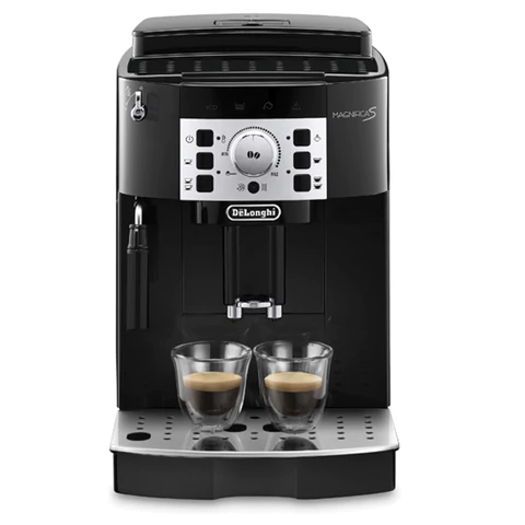 Кофемашина DELONGHI Magnifica S ECAM 22.110.B, 1450 Вт, объем 1,8 л, ручной капучинатор, черная, EСAM 22.110.B 451596 - МСК «Форвард»