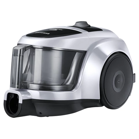 Пылесос SAMSUNG VCC4520S3S/XEV с контейнером "циклон", 1600 Вт, мощность всасывания 350 Вт, белый 457181 - МСК «Форвард»