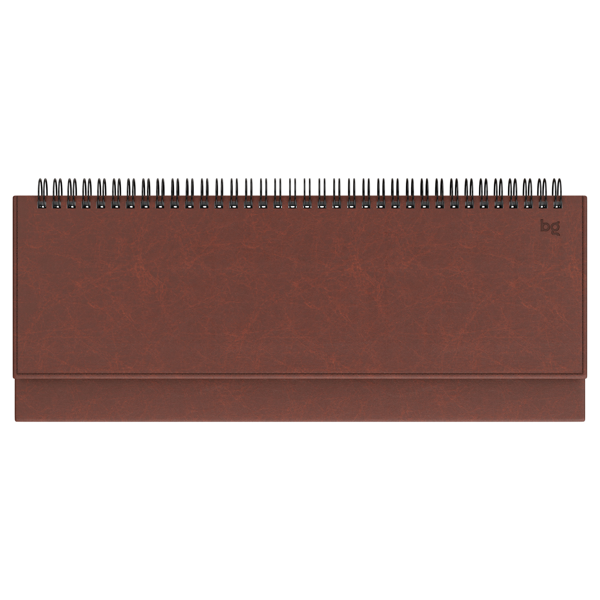 Планинг недатированный, 56л., 330*130мм, кожзам, BG "Небраска", коричневый 370463