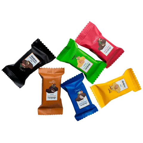 Конфеты мини-вафли в индивидуальной упаковке SORBON "Ассорти Радуга", 300 г 624282 - МСК «Форвард»