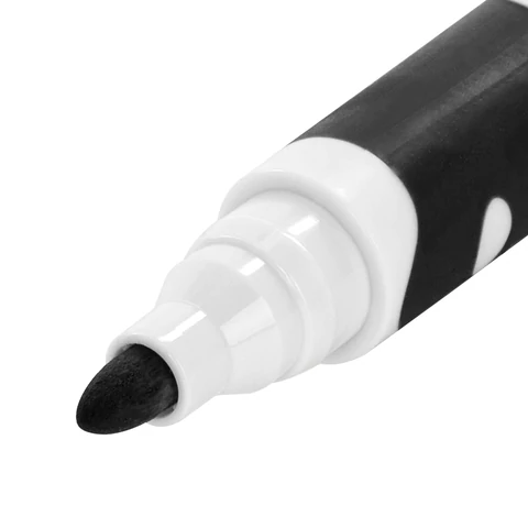 Маркер стираемый для белой доски ЧЕРНЫЙ, BRAUBERG "SOFT", 5 мм, резиновая вставка, 151248 - МСК «Форвард»