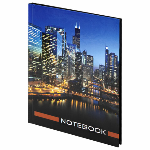 Блокнот МАЛЫЙ ФОРМАТ 110х147мм, А6, 80л, твердый, клетка, STAFF, Офисный, 121628