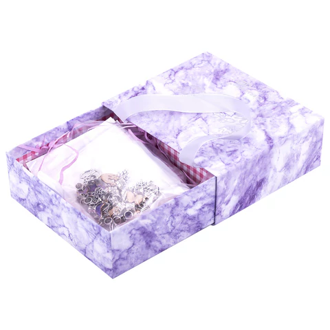 Набор для создания бижутерии и украшений 66 элементов Аметист, бусины, браслеты, подвески, BRAUBERG KIDS, 665289  - МСК «Форвард»