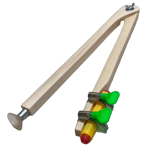 Циркуль для классной доски КЛАССНЫЙ, деревянный, профессиональный, КРАСНАЯ ЗВЕЗДА, МОЖГА, С175.3, С 175.3 210878 - МСК «Форвард»