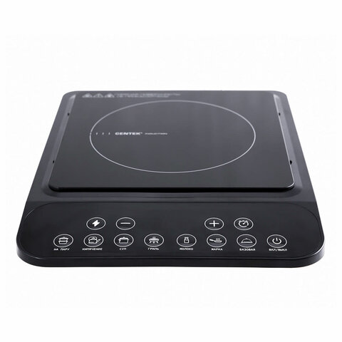 Настольная индукционная плита CENTEK CT-1517, 2000 Вт, 7 программ, электронное управление, черная, CT-1517 Black 457588 - МСК «Форвард»