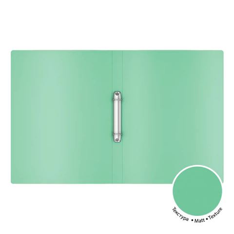 Папка на 2 кольцах ERICH KRAUSE "Matt Pastel Bloom", 24 мм, до 150 л., ассорти, 0,6 мм, 61184 минпромторг 272937 - МСК «Форвард»