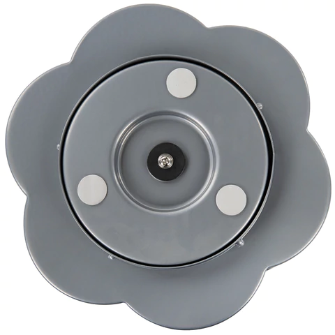 Подставка-органайзер вращающаяся BRAUBERG "Germanium", 7 секций, 110х165х175 мм, серебро, металл, 237981 - МСК «Форвард»