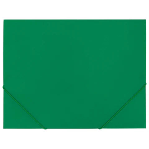 Папка на резинках А4 BRAUBERG PIXEL, темно-зеленая, до 300 листов, 0,5 мм, 273040 - МСК «Форвард»