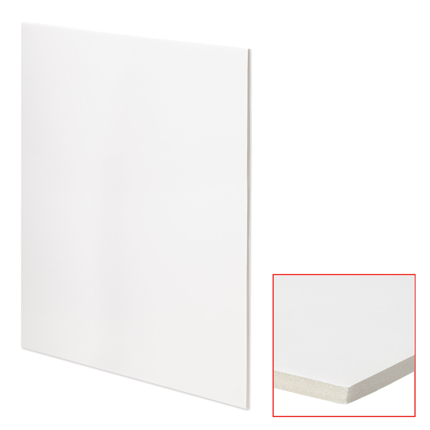 Пенокартон матовый, 50*70 см, толщина 5 мм, белый, КОМПЛЕКТ 5 листов, BRAUBERG, 112471