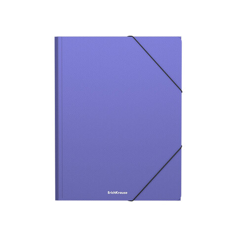 Папка на резинках ERICH KRAUSE "Diagonal Pastel", до 300 листов, ассорти, 600 мкм, 50400 272939 - МСК «Форвард»