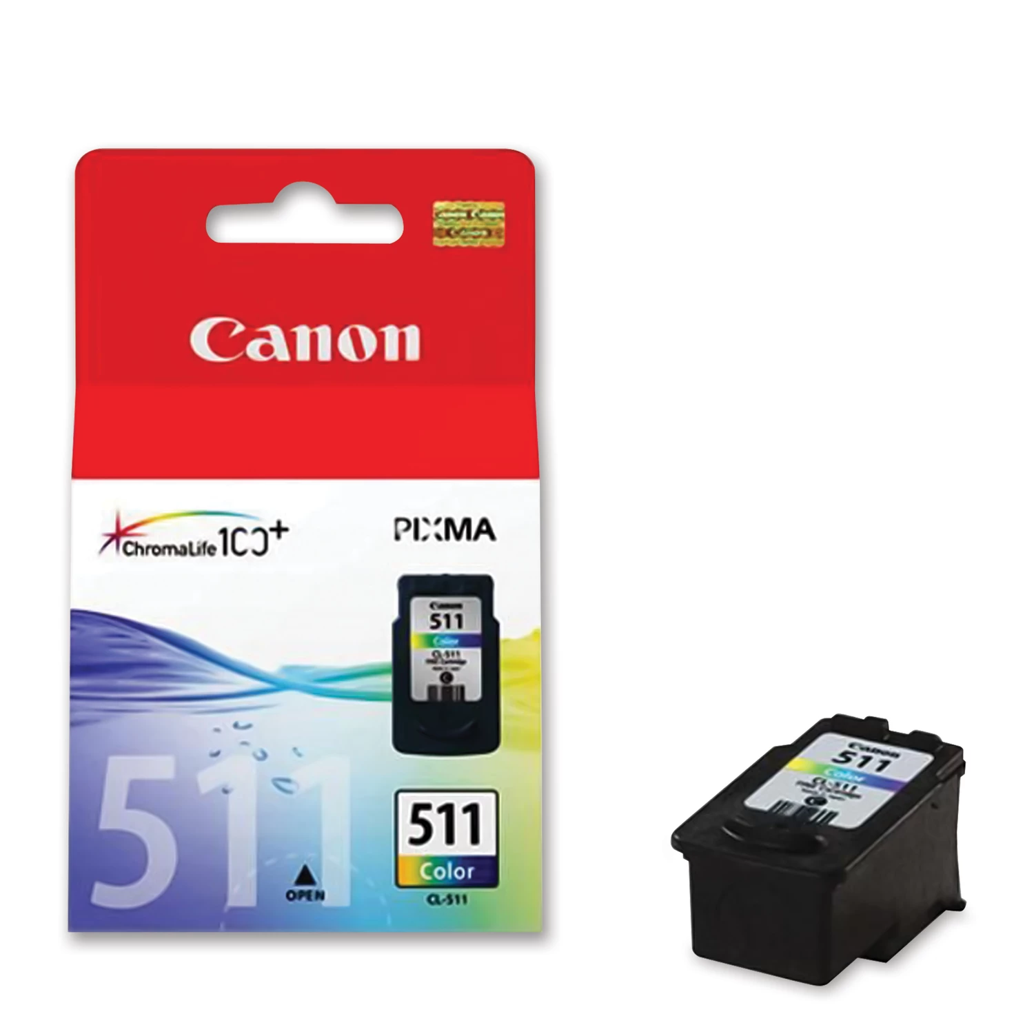 Картридж струйный CANON (CL-511) Pixma MP240/MP260/MP480 цветной, ориг., ресурс 244 стр. 2972B007 360991 под заказ 8 дней
