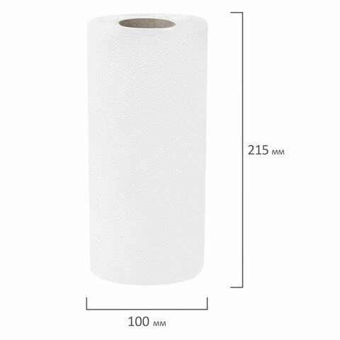 Полотенца бумажные 3-х слойные, 4 рулона по 11 м (отрыв 1/2 листа), LAIMA Deluxe, 100% целлюлоза, 115400 - МСК «Форвард»