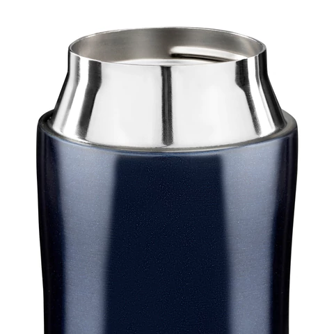 Термокружка 470 мл из нержавеющей стали SUS304, благородный тёмно-синий металлик, LAIMA, 608821 - МСК «Форвард»