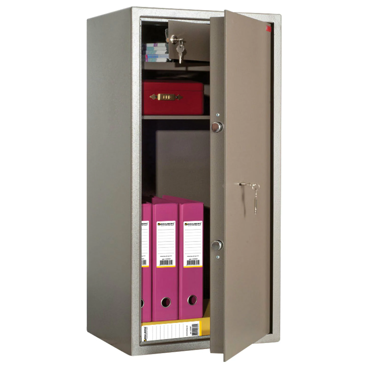 Сейф AIKO "ТМ-90Т" (в900*ш440*г355мм;39кг), ключевой замок, трейзер, полка ТМ-90Т 290691