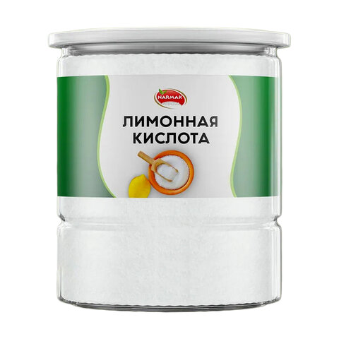 Лимонная кислота 1 кг, пластиковая банка, NARMAK 622755 - МСК «Форвард»