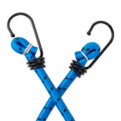 Стяжка эластичная для груза с крюками 10 мм x 1,1 м, RABBITEX (РАББИТЕКС), 700358 - МСК «Форвард»