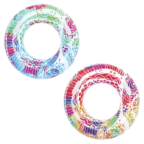 Надувной круг для плавания "Лето" диаметр 91 см, от 10 лет, до 80 кг, АССОРТИ, BESTWAY, 36084 680079 - МСК «Форвард»