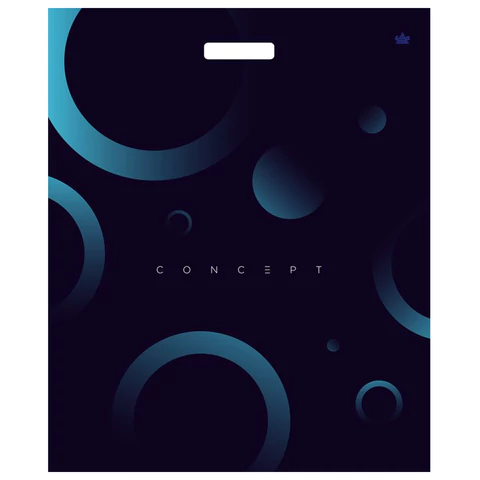 Пакет с вырубной ручкой ПВД, 60х50 см, "Концепт БИГ", 100 мкм, н00214884 КОМПЛЕКТ 25шт 701493