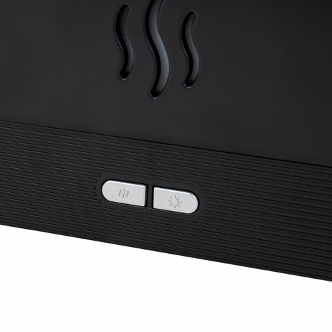 Увлажнитель воздуха "Камин", эффект пламени, 180 мл, Аромамасло в ПОДАРОК, черный, DASWERK (ДАСВЕРК), 456845 - МСК «Форвард»