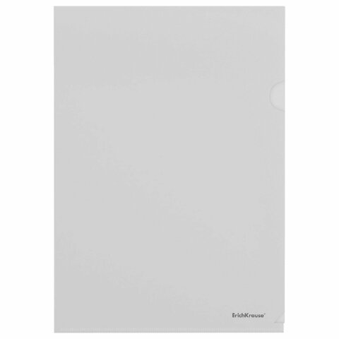 Папка-уголок ERICH KRAUSE "Fizzy Clear", прозрачная, 0,12 мм, 50150 МИНПРОМТОРГ 272916 - МСК «Форвард»