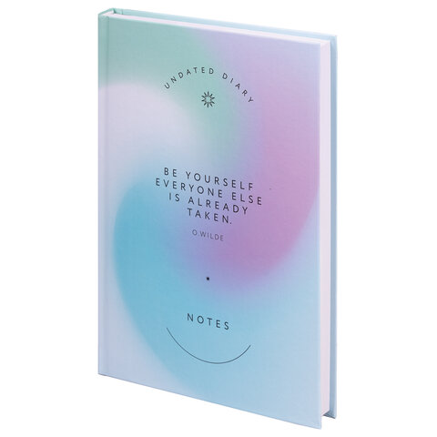 Ежедневник недатированный А5 145х215, ламинированная обложка, 128л, STAFF, Gradient, 113534