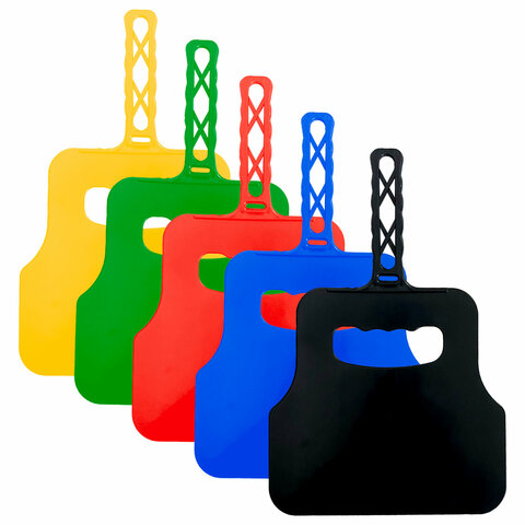 Веер-опахало с ручкой для мангала и барбекю для раздувания огня, размер 31х20 см, цвет АССОРТИ, пластик, 701751 - МСК «Форвард»