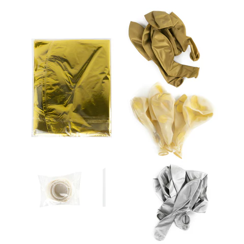 Шары воздушные НАБОР ДЛЯ ДЕКОРА "18 лет", 17 шаров, золото/серебро, BRAUBERG, 591900 - МСК «Форвард»