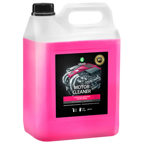 Очиститель двигателя от масляных пятен, смазки, пыли, 5,8 кг, GRASS MOTOR CLEANER, концентрат, 110292 700206 - МСК «Форвард»