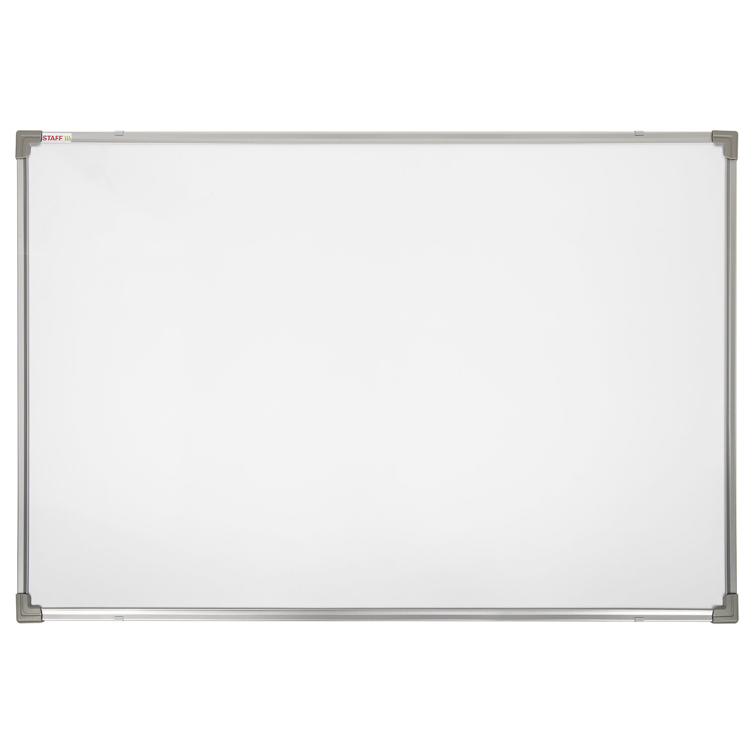 Доска магнитно-маркерная 90х120 см, ПВХ рамка, ГАРАНТИЯ 10 ЛЕТ, РОССИЯ, STAFF, 236159
