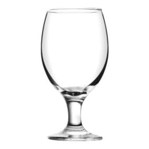 Бокал для пива на ножке, 400 мл, КОМПЛЕКТ 3 штуки, стекло, PASABAHCE "БИСТРО", фирменная подарочная упаковка, 44417 700570 - МСК «Форвард»