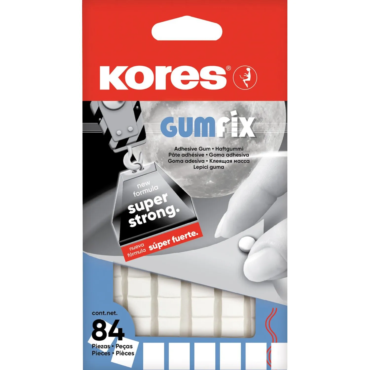Клеевые подушечки Kores Gum Fix (31600) 84шт 81596