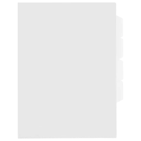 Папка-уголок 3 отделения, жесткая, А4, BRAUBERG "SPECIAL", прозрачная, 0,15 мм, 273062 - МСК «Форвард»