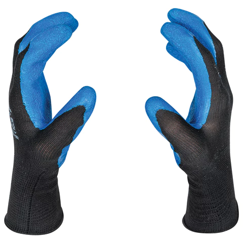Перчатки нейлоновые SCAFFA "Grip", текстурированное латексное покрытие (облив), размер 10, XL (очень большой), 00-00015295 701642 - МСК «Форвард»