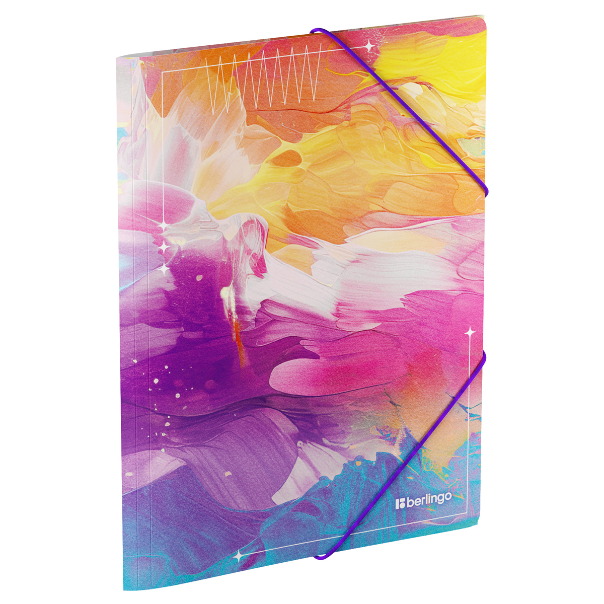 Папка на резинке Berlingo "Collision XS" А4, 600мкм, с рисунком FB4_A4S19 369306