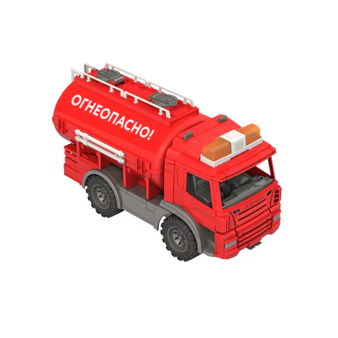 Машина игрушечная СПЕЦТЕХНИКА: Цистерна "Огнеопасно", пластик, 43,3x18,4x22,9 см, НОРДПЛАСТ, 206 666485 - МСК «Форвард»