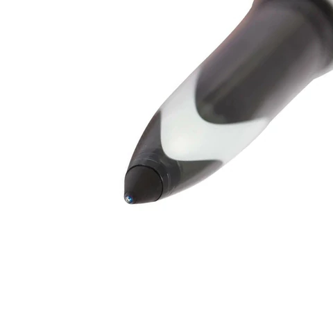 Ручка-роллер Uni-Ball "AIR Micro", СИНЯЯ, корпус белый, узел 0,5 мм, линия 0,24 мм, 15906, UBA-188-E WHITE 144116 - МСК «Форвард»