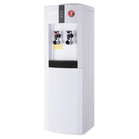 Кулер для воды AQUA WORK 16-LDR, напольный, НАГРЕВ/ЭЛЕКТРОННОЕ ОХЛАЖДЕНИЕ, 2 крана, белый, 25857 458566 минпромторг - МСК «Форвард»