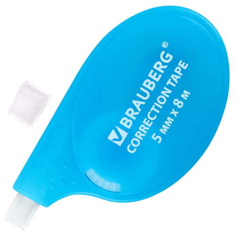 Корректирующая лента BRAUBERG ULTRA NEON, 5 мм х 8 м, ВЫГОДНАЯ УПАКОВКА 3 штуки в блистере, 272665 - МСК «Форвард»