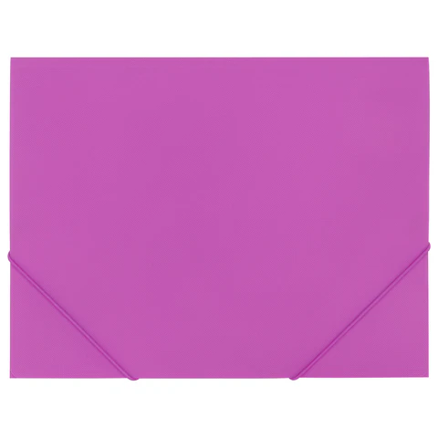 Папка на резинках А4 BRAUBERG PIXEL, фиолетовая, до 300 листов, 0,5 мм, 273042 - МСК «Форвард»