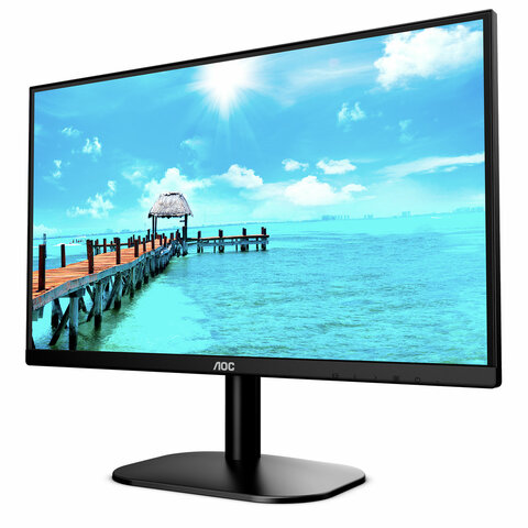 Монитор AOC 24B2XDAM 23.8" (60 см)/1920x1080/16:9/VA/4ms/250cd/HDMI/VGA/черный 354941 - МСК «Форвард»