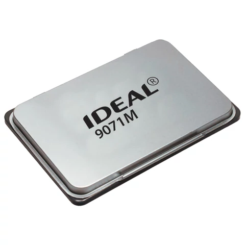 Штемпельная подушка TRODAT IDEAL 9071M, 90х56 мм, металлический корпус, ЧЕРНАЯ, 190091 238384