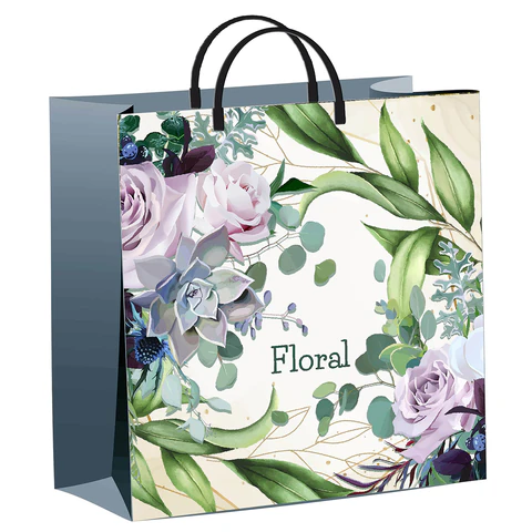 Пакет с пластиковой ручкой, мягкий пластик, 30х30 см, "Нежное очарование" 140 мкм, КОМПЛЕКТ 40ШТ н00224310 701484 - МСК «Форвард»