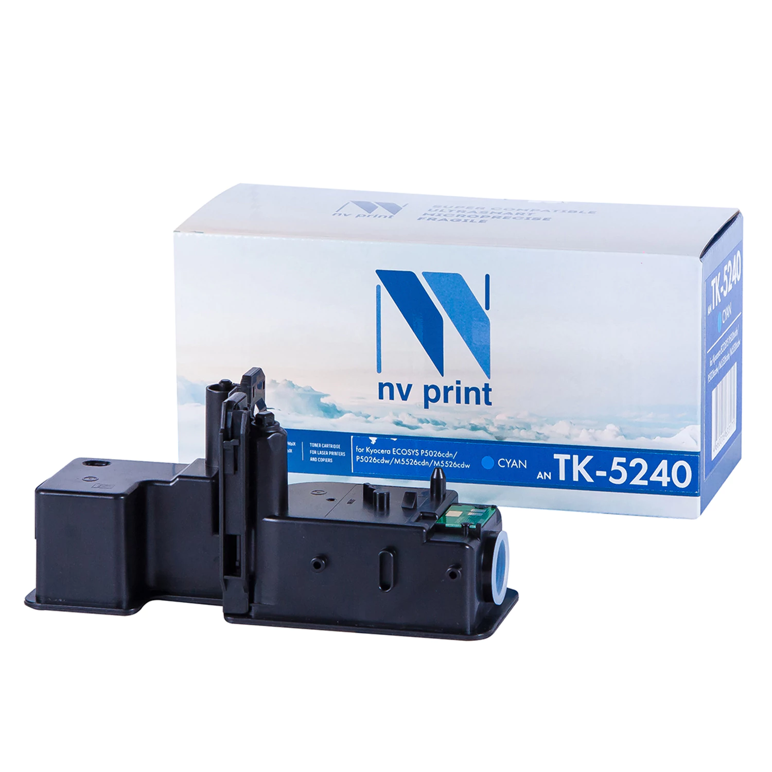 Тонер-картридж NV PRINT (NV-TK-5240C) для KYOCERA ECOSYS P5026cdn/w/M5526cdn голуб, рес. 3000 стр 363005