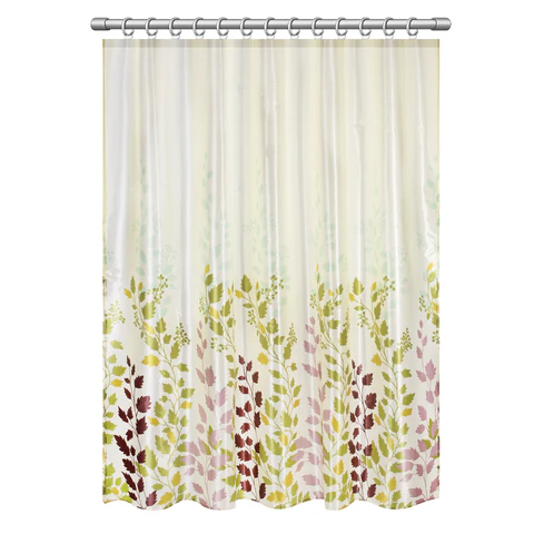 Штора для ванной ПОЛИЭСТЕР, 180х180 см, кольца в комплекте, ФЛОРА, PRIMILA (ПРИМИЛА), 700080 - МСК «Форвард»