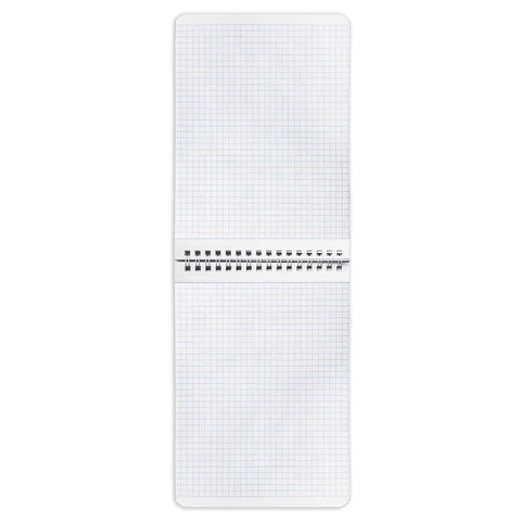 Блокнот А5 (146х206 мм), 60 л., гребень, картон, клетка, BRAUBERG, "Мрамор", 114360 - МСК «Форвард»