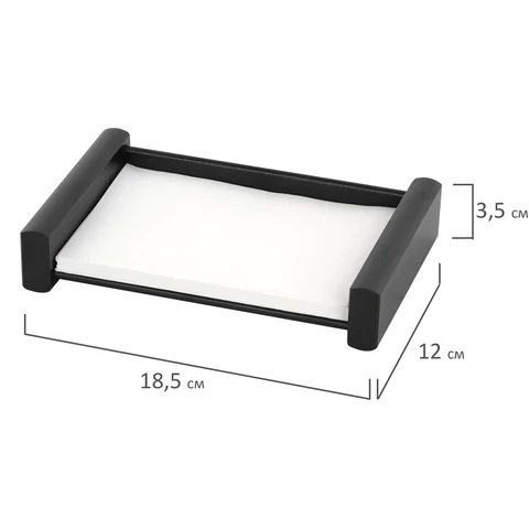 Набор подарочный настольный BESTAR "Platon" из дерева, 11 предметов, цвет "черное дерево", 237214 - МСК «Форвард»