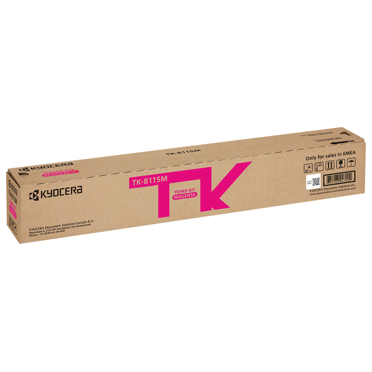 Тонер-картридж KYOCERA (TK-8115M) M8124cidn/M8130cidn, пурпурный, ресурс 6000 стр, оригинальный. 1T0 363061 ПОД ЗАКАЗ 8 ДНЕЙ