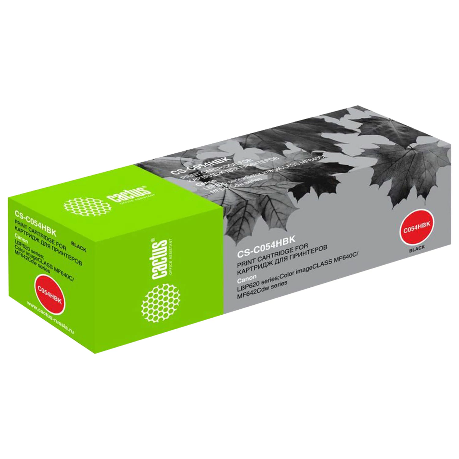 Картридж лазерный CACTUS (CS-C054HBK) для Canon LBP 621/623, MF 641/643/645, черный, ресурс 3100 стр  363773