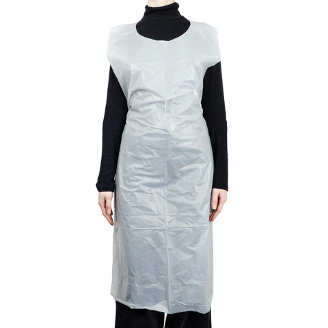 Фартуки полиэтиленовые, КОМПЛЕКТ 50 шт., одноразовые, СУПЕР, 81х125 см, 25 мкм, ELEGREEN, ФКб-Пэ81/125Су 611037 - МСК «Форвард»